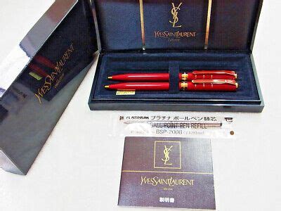 yves saint laurent pen refills 609|ysl fountain pen.